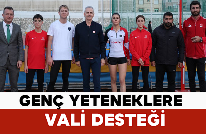 Genç Yeteneklere Vali Desteği