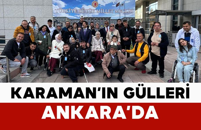 Karaman’ın Gülleri Ankara’da