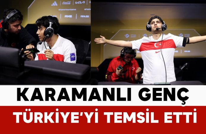 Karamanlı Genç, FIFAe Dünya Kupası’nda Türkiye’yi Temsil Etti
