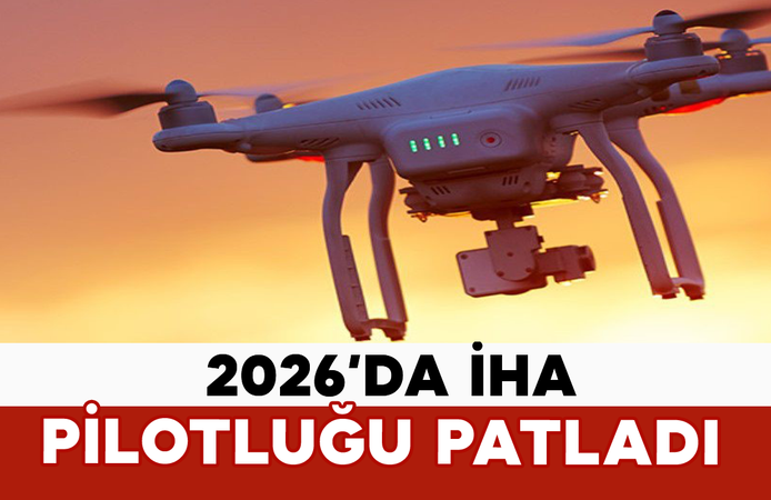 2026’da İHA Pilotluğu Patladı