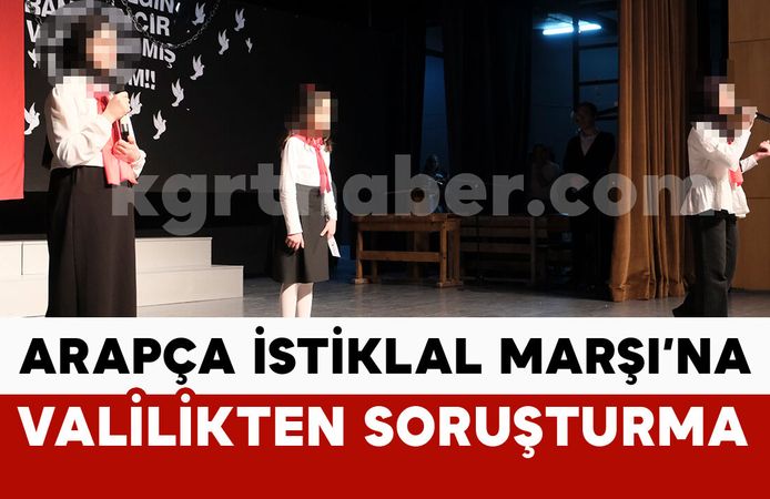 Karaman Valiliği’nden Arapça İstiklal Marşı olayına soruşturma