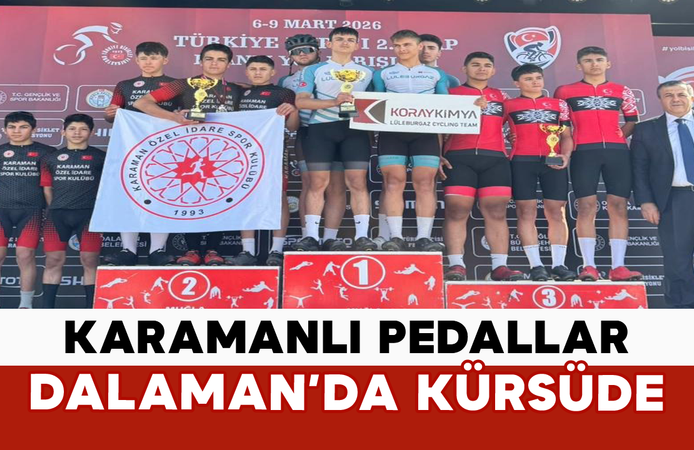 Karamanlı Pedallar Dalaman’da Kürsüde