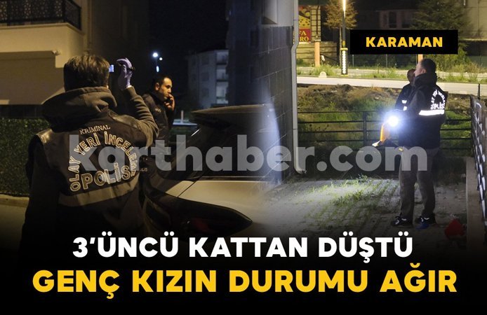 Arkadaşını ziyarete geldiği apartın penceresinden düştü: 1 ağır yaralı