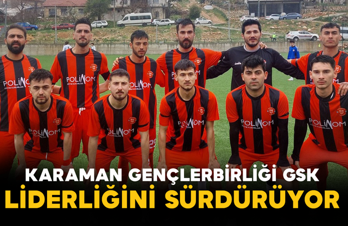 Karaman Gençlerbirliği GSK Liderliğini Sürdürüyor