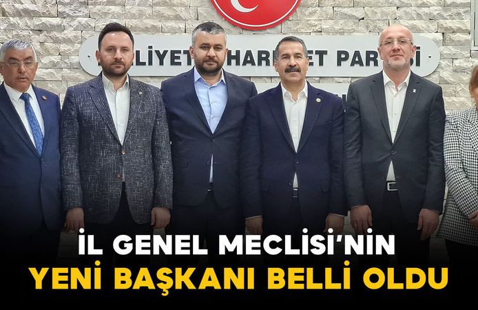 Karaman İl Genel Meclisi'nin yeni başkanı Ali İhsan Alanlı oldu