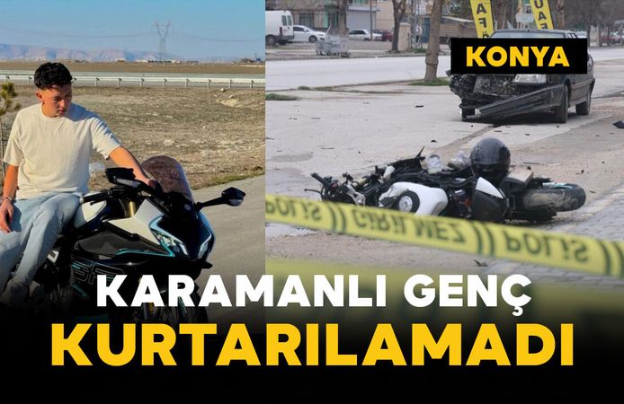 Karamanlı genç kurtarılamadı