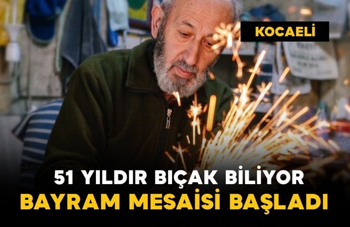 51 yıldır bıçak biliyor: Kurban Bayramı mesaisine başladı