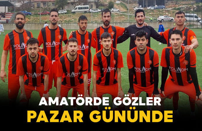 Amatörde Gözler Pazar Gününde