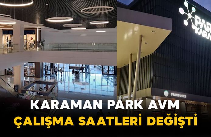 Karaman Park AVM’den Bayram Kararı!