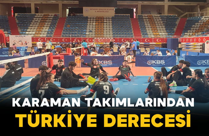 Karaman Takımlarından Türkiye Derecesi