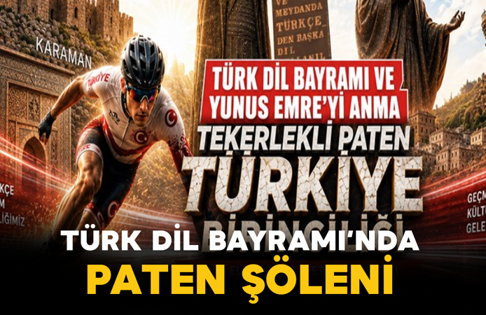 Türk Dil Bayramı’nda Paten Şöleni
