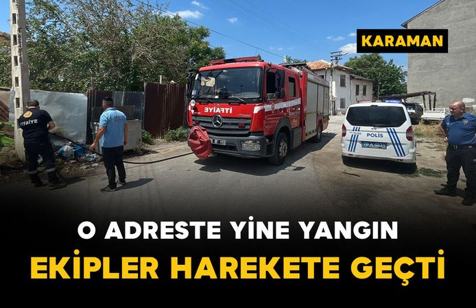 Çöp konteynerinin yanında çıkan yangın otluk alana sıçradı