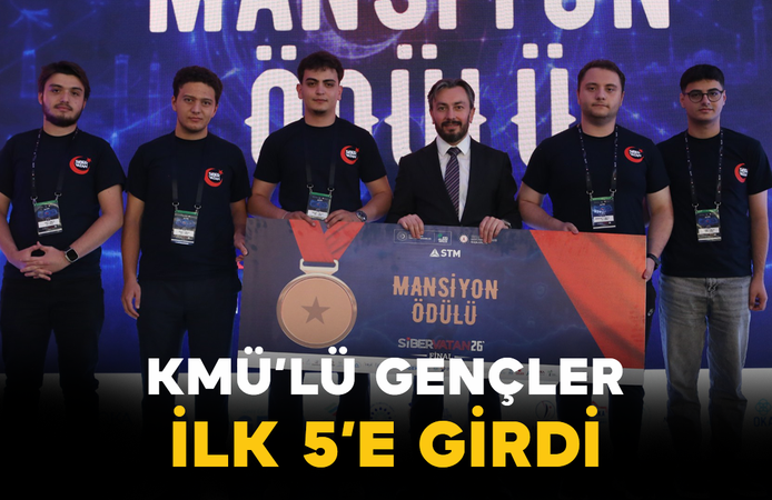 KMÜ’lü Gençler İlk 5’e Girdi