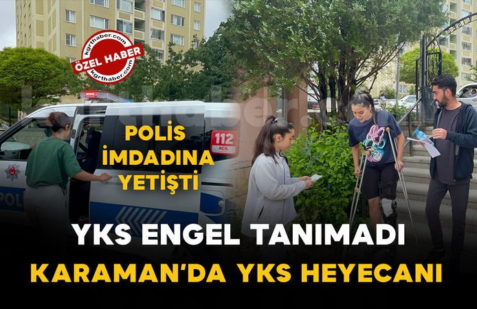 YKS heyecanı: Engel tanımadı, YKS’ye koltuk değnekleriyle geldi