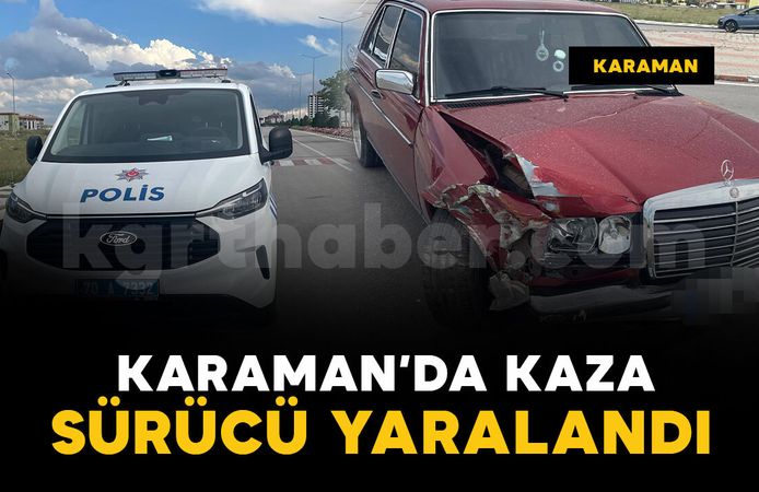 Yolcu minibüsü ile otomobil çarpıştı: 1 yaralı