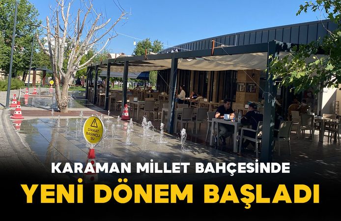 Karaman Millet Bahçesi'nin İşletmesi Devredildi!