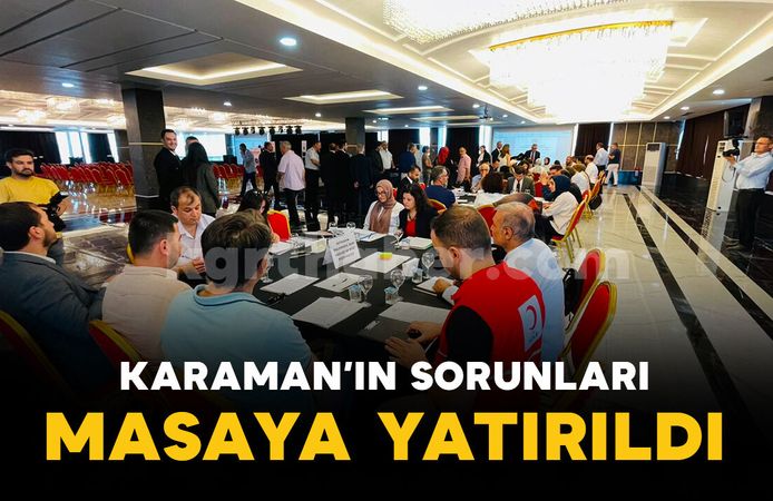 Karaman'da "Sosyal Sorunlar" çalıştayı düzenlendi