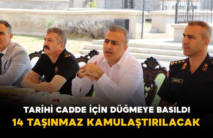 Karaman'da tarihi cadde için düğmeye basıldı: 14 taşınmaz kamulaştırılacak