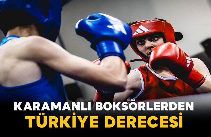 Karamanlı Boksörlerden Türkiye Derecesi