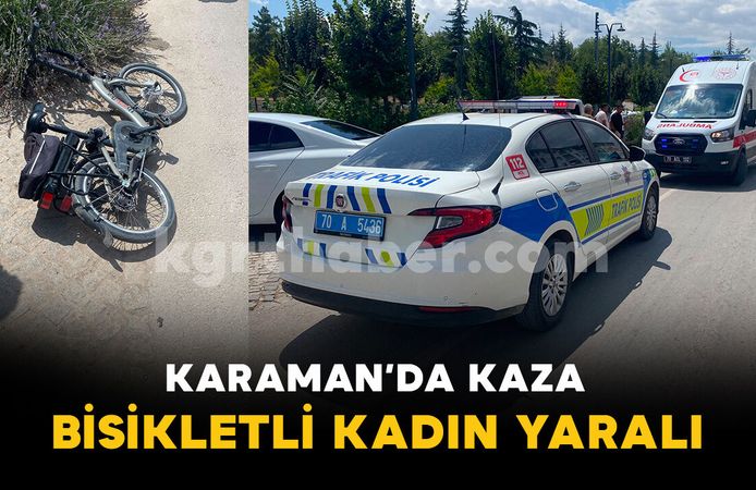 Millet bahçesi önünde kaza: Elektrikli bisiklet sürücüsü yaralandı