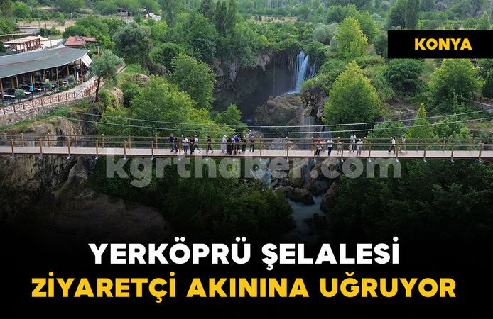 Yerköprü Şelalesi ziyaretçi akınına uğruyor