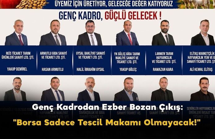 Genç Kadrodan Ezber Bozan Çıkış: "Borsa Sadece Tescil Makamı Olmayacak!"