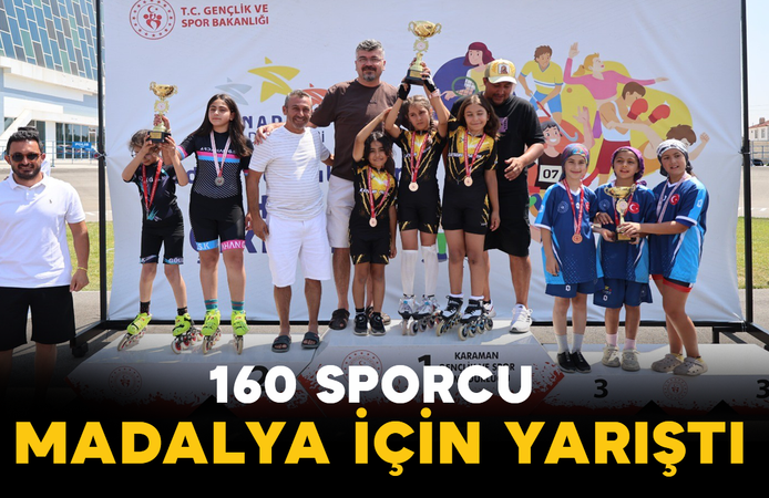 Karaman’da 160 Sporcu Madalya İçin Yarıştı