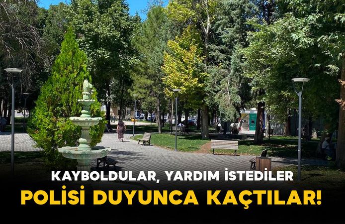 Karaman'da Garip Olay: Kayboldular, Yardım İstediler, Polisi Duyunca Kaçtılar!