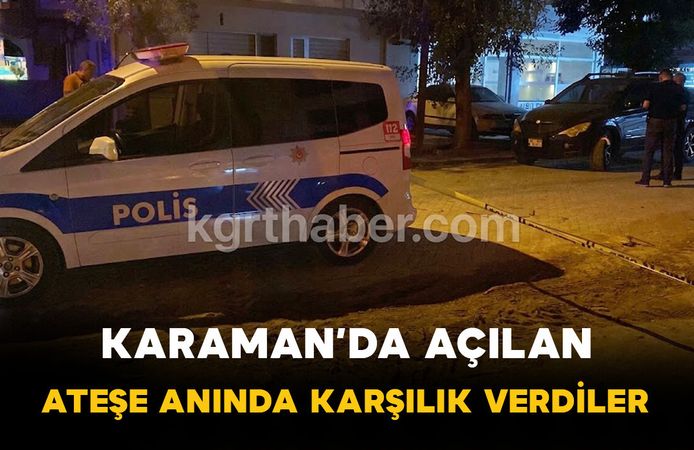 Karaman'da Hareket Halindeki Araçtan Ateş Açıldı