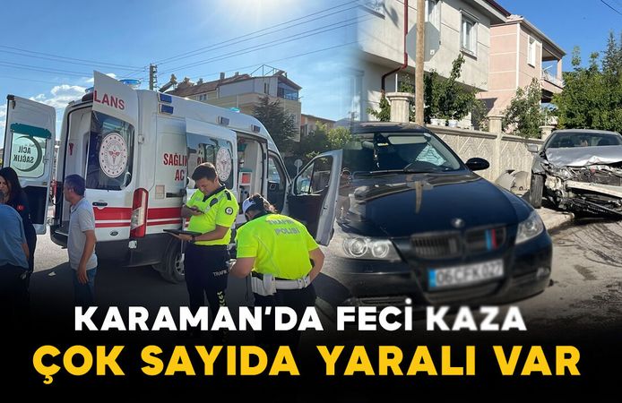 Kazada ortalık savaş alanına döndü: 5 yaralı