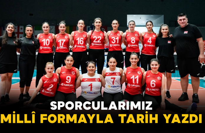 Sporcularımız Millî Formayla Tarih Yazdı