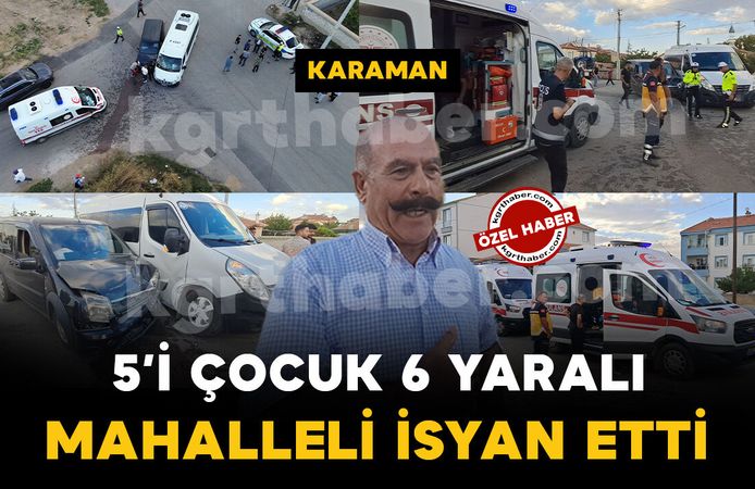 5'i öğrenci 6 kişi yaralandı: mahalleli isyan etti