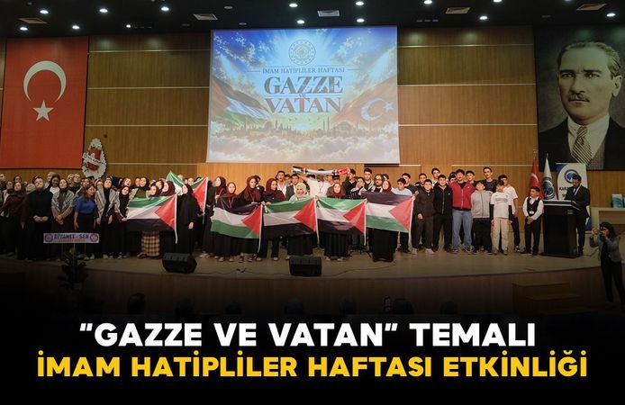 Karaman’da "Gazze ve Vatan" temalı İmam Hatipliler Haftası etkinliği yapıldı