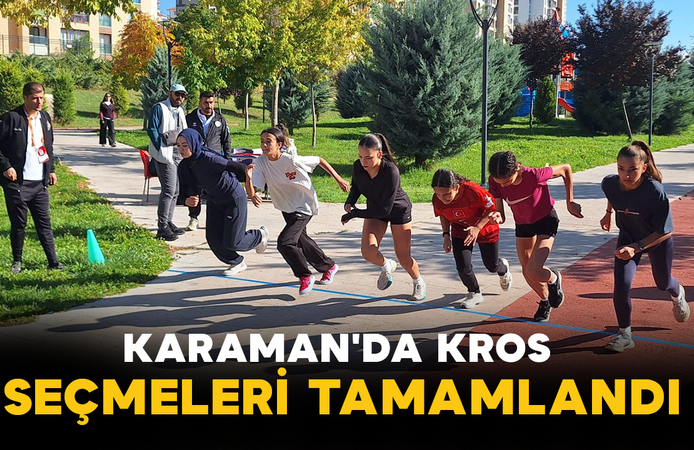 Karaman'da Kros Seçmeleri Tamamlandı