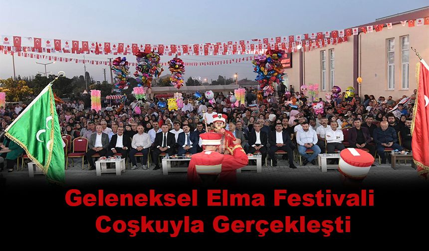 Geleneksel Elma Festivali Coşkuyla Gerçekleşti