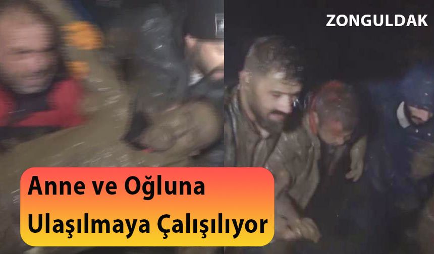 Anne ve Oğluna Ulaşılmaya Çalışılıyor