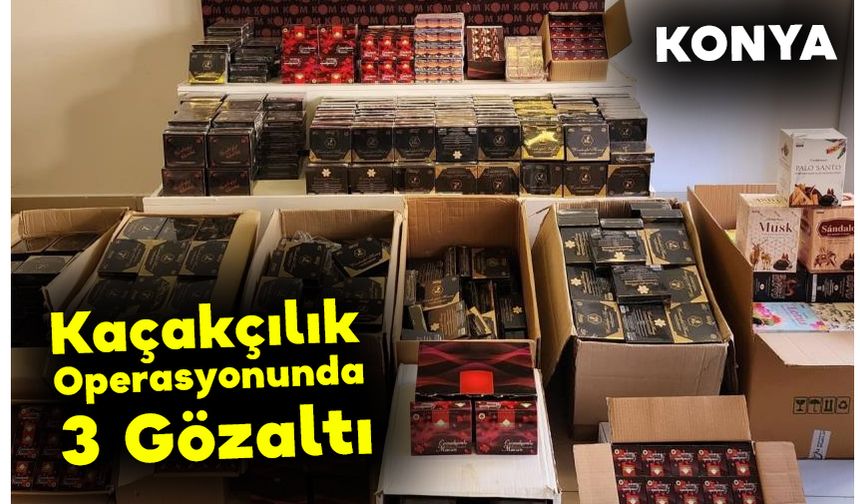 Kaçakçılık Operasyonunda 3 Gözaltı
