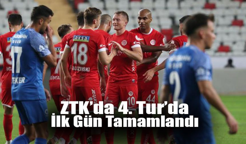ZTK’da 4. Tur’da İlk Gün Tamamlandı
