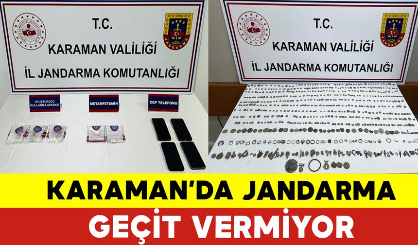 Karaman'da Jandarma Geçit Vermiyor: 10 Bin Kişi Sorgulandı