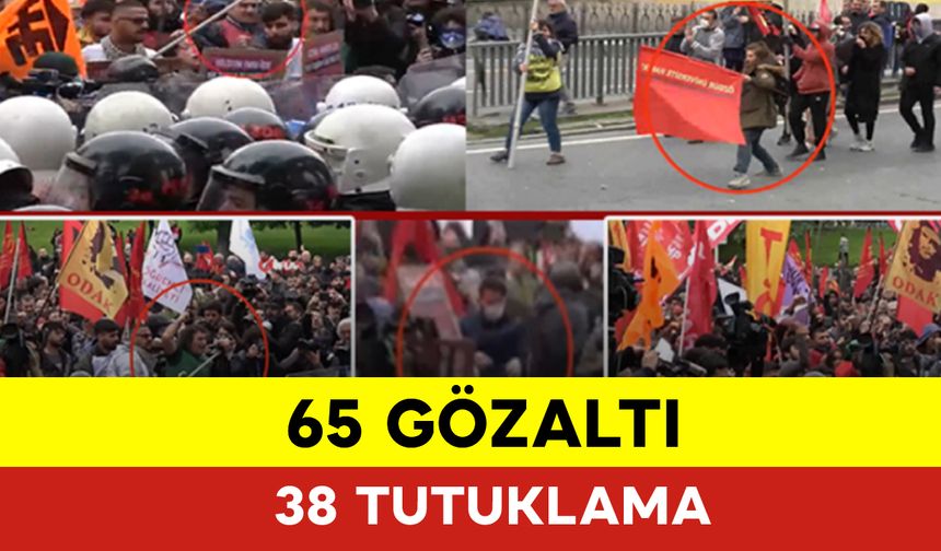Bakan Tunç Açıkladı: 65 Gözaltı 38 Tutuklama