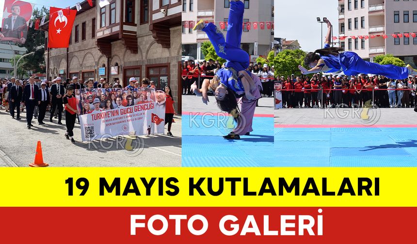 Karaman 19 Mayıs Kutlamaları 2024 Fotoğraflar