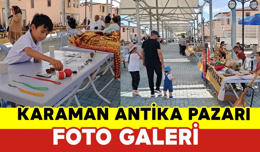 Karaman Antika Pazarından Görüntüler