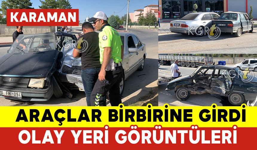 Sürücünün Ölümden Döndüğü Kazadan Görüntüler