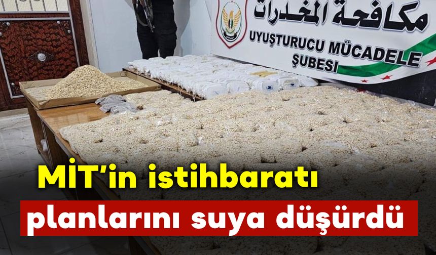 MİT’in istihbaratı planlarını suya düşürdü