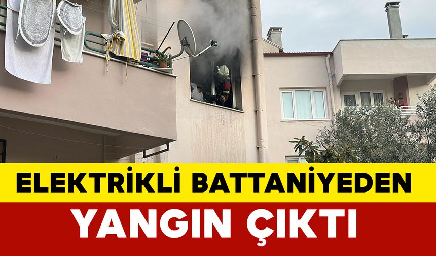 Elektrikli Battaniyeden Yangın Çıktı