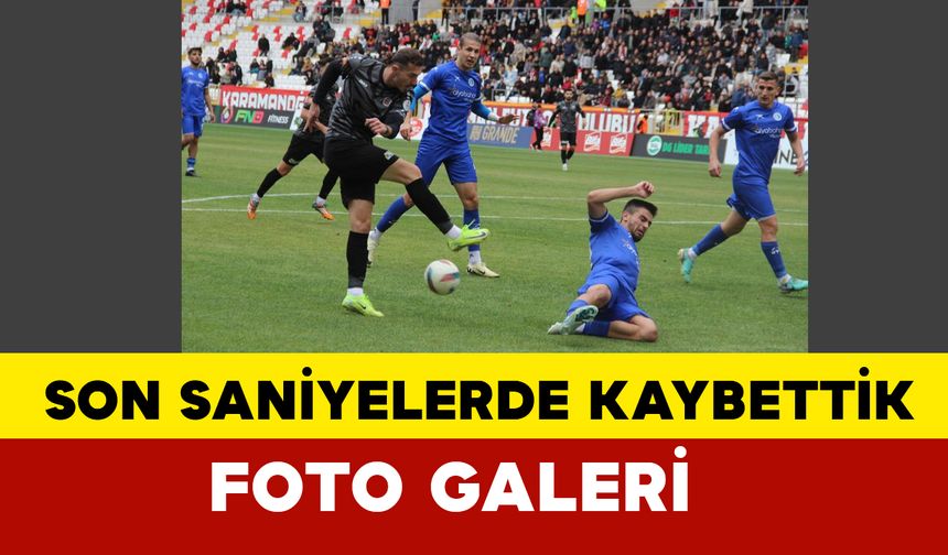 Son saniyelerde kaybettik: foto galeri