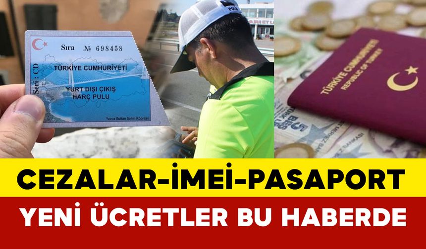 Trafik Cezaları ve Harç Ücretlerine Zam: İşte Yeni Tarifeler!