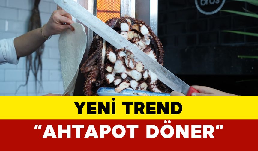 Türkiye'de yeni lezzet: Ahtapot döner