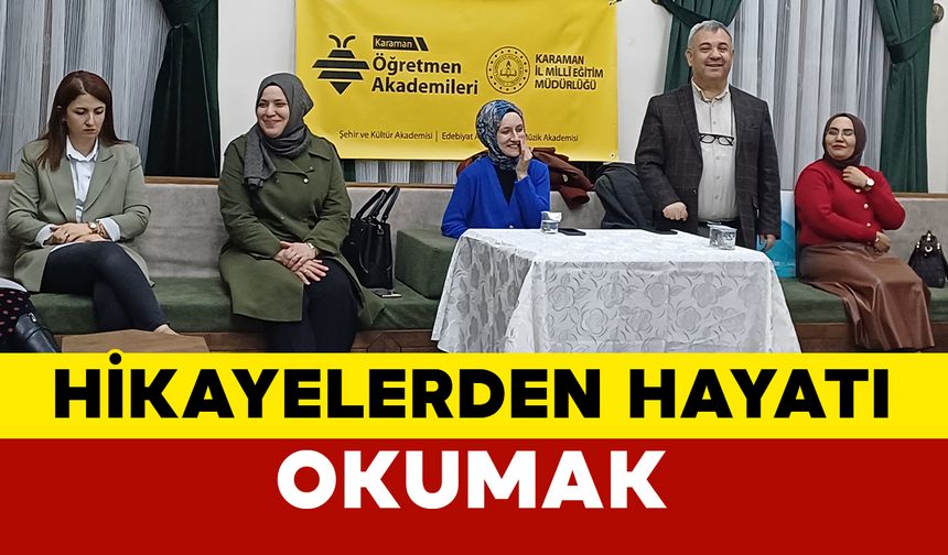 Edebiyat Akademisi’nde "Hikâyelerden Hayatı Okumak" Söyleşisi