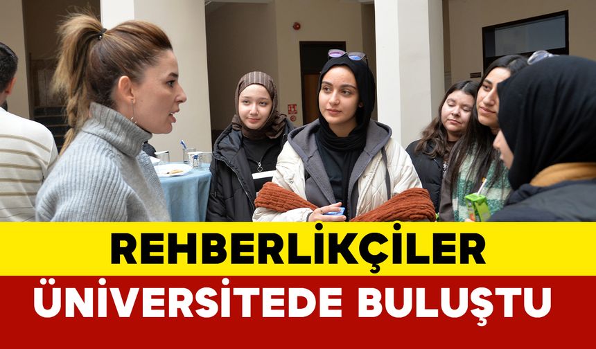 Karaman’daki Rehber Öğretmenler Kmü Mühendislik Fakültesinde Buluştu